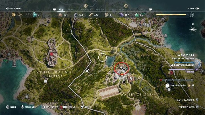 1 - AC Odyssey: Argolis, Side Quests - Side Quests - Assassins Creed Odyssey Guide