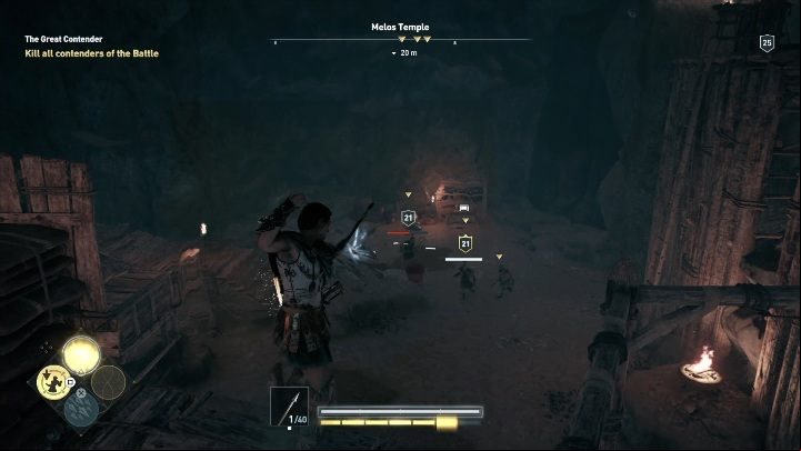 Walkthrough: After you talk to him, you will wage a grand battle - AC Odyssey: Obsidian Islands, Side Quests - Side Quests - Assassins Creed Odyssey Guide
