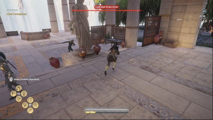 Location of Ainigmata Ostraka: Youll find the first part of the ostrakon in the area known as Asphodel Arboretum - AC Odyssey Fate of Atlantis: Episode 1, Fields of Elysium - Ainigmata Ostrakas - Ainigmata Ostraka - Assassins Creed Odyssey Guide