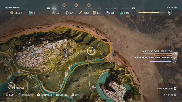 2 - AC Odyssey Fate of Atlantis: Asphodel Fields, Marble Maiden Tribute - Marble Maiden Tribute - Assassins Creed Odyssey Guide