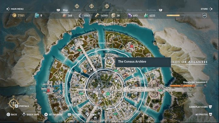 To complete this mission you have to get three levels of Isu knowledge - AC Odyssey Fate of Atlantis: Wisdom of the Ancients - Episode 3 - Judgement of Atlantis - Assassins Creed Odyssey Guide