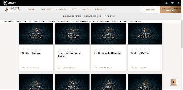Of course, each mission will provide you experience points and drachmas - AC Odyssey: Basic information, Story Creator Mode - Story Creator Mode - Assassins Creed Odyssey Guide