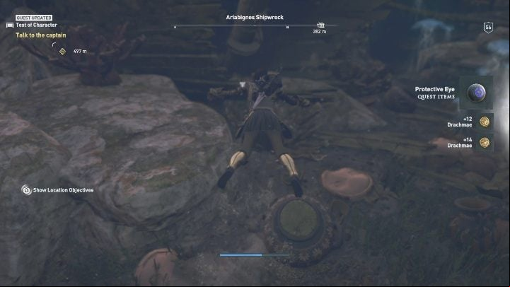 The captain will ask for your help - Divine Intervention - Side Quests in Assassins Creed Odyssey - Free DLC Side Quests - Assassins Creed Odyssey Guide