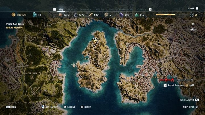 1 - AC Odyssey: Delian League Cultists - Kosmos Cultists - Kosmos Cultists - Assassins Creed Odyssey Guide