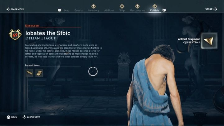 4 - AC Odyssey: Delian League Cultists - Kosmos Cultists - Kosmos Cultists - Assassins Creed Odyssey Guide
