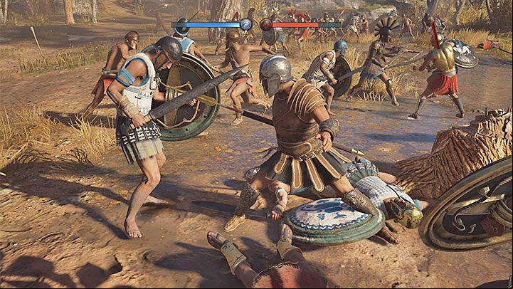 To unlock a Conquest battle you need to weaken the nation that is currently ruling a given region - AC Odyssey: How to get XP fast? Leveling guide - FAQ - Assassins Creed Odyssey Guide