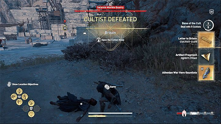 Mercenaries are the most important here - they can start hunting your character when you commit a series of crimes (you can also attack them when you come across these enemies) - AC Odyssey: How to get XP fast? Leveling guide - FAQ - Assassins Creed Odyssey Guide