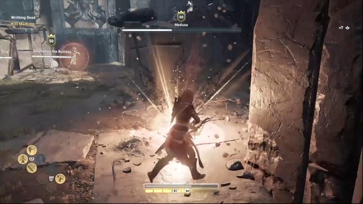 After a while, the routine repeats itself - AC Odyssey: Medusa - Mythical creatures - Mythical creatures - Assassins Creed Odyssey Guide