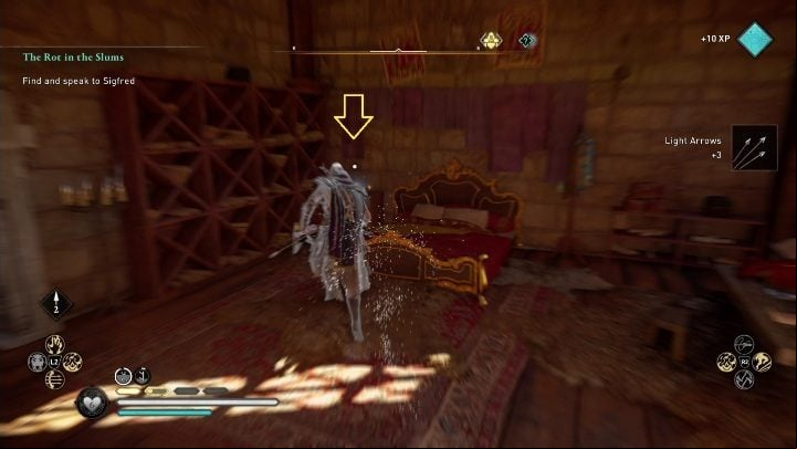 To open the chest, you must first find the key - AC Valhalla Siege of Paris: Gear, Amienois - secrets, locations - Amienois - Assassins Creed Valhalla Guide and Walkthrough