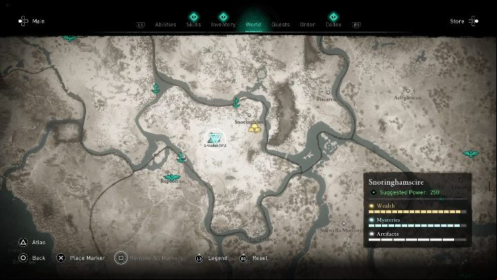 Location: The Animus Anomaly can be found in the northern part of the region, on the border with Jorvik - Assassins Creed Valhalla: Animus Anomaly - Snotinghamscire secrets, locations - Snotinghamscire - Assassins Creed Valhalla Guide and Walkthrough