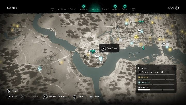 1 - Assassins Creed Valhalla: Flyting - Lunden secrets, locations - Lunden - Assassins Creed Valhalla Guide and Walkthrough