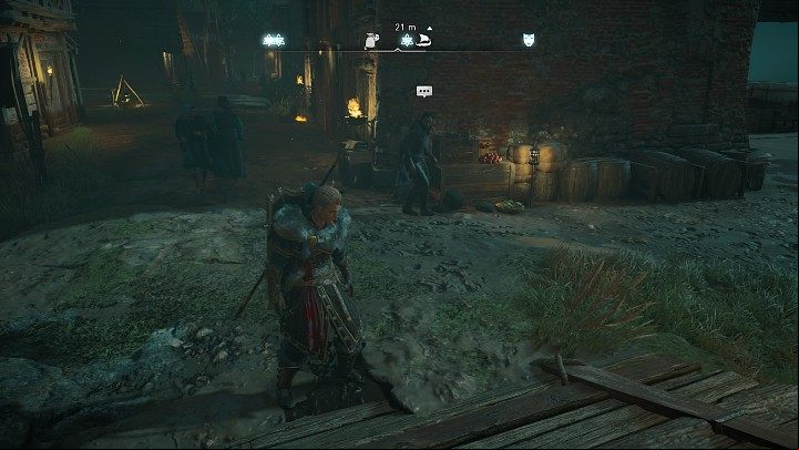 You will eventually reach the man who cried out for help - Assassins Creed Valhalla: The Demon Odour at the Tith - Lunden - Assassins Creed Valhalla Guide and Walkthrough