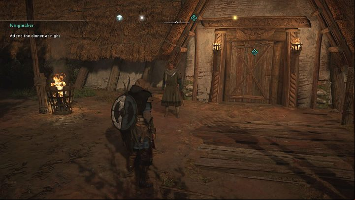 Go into the cottage to activate the cutscene - Assassins Creed Valhalla: Kingmaker - East Anglia - Assassins Creed Valhalla Guide and Walkthrough