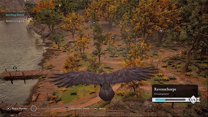 You will learn more about the development of settlement during the Settling Down story quest - Assassins Creed Valhalla: Settlement - functions and upgrades - Basics - Assassins Creed Valhalla Guide and Walkthrough