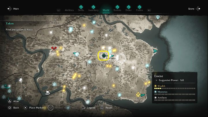 1 - Assassins Creed Valhalla: Taken - Essexe - Assassins Creed Valhalla Guide and Walkthrough