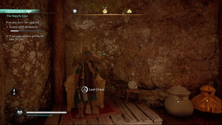 You will get this shield by performing the task "The Supply Line" - Assassins Creed Valhalla: Gear - Sciropescire secrets, locations - Sciropescire - Assassins Creed Valhalla Guide and Walkthrough