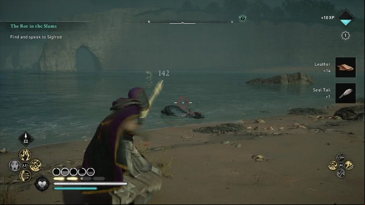 You'll find the seals at the edge of the map, just off the shore - AC Valhalla Siege of Paris: Offering Altar, Evresin - secrets, locations - Evresin - Assassins Creed Valhalla Guide and Walkthrough