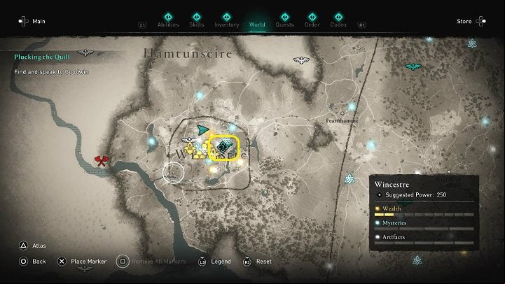 1 - Assassins Creed Valhalla: Plucking the Quill - Wincestre - Assassins Creed Valhalla Guide and Walkthrough