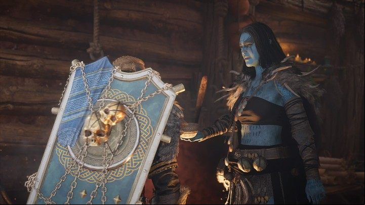 Angrboda will take the roots and start preparing the decoction - Assassins Creed Valhalla: Mistress of the Iron Wood - Jotunheim - Assassins Creed Valhalla Guide and Walkthrough