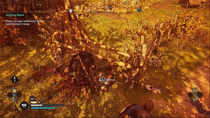 Try to attack opponents focused on fighting your Vikings - Assassins Creed Valhalla: How to complete raid? - Combat - Assassins Creed Valhalla Guide and Walkthrough