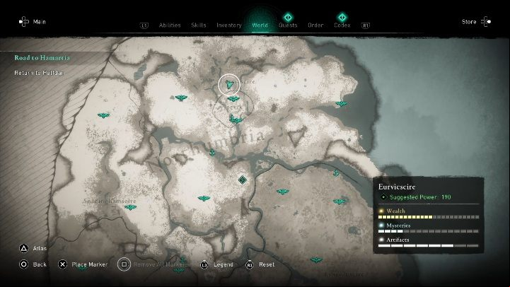 Location: The Animus Anomaly can be found in the northern part of the region, on the border with Jorvik - Assassins Creed Valhalla: Animus Anomalies - Eurvicscire, Secrets, Locations - Eurvicscire - Assassins Creed Valhalla Guide and Walkthrough