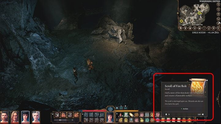 Non-spellcasters can use consumable Scrolls to cast spells, casting them as an action - Baldurs Gate 3: How to defeat Phase Spider Matriarch in BG3? - Bosses and difficult fights - Baldurs Gate 3 Guide, Walkthrough