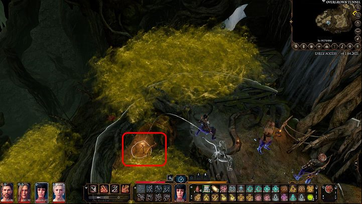 At this point, you should use the Feather Fall spell to prevent team from fall damage when jumping off high ledges - Baldurs Gate 3: How to beat Auntie Ethel (Green Witch)? - Bosses and difficult fights - Baldurs Gate 3 Guide, Walkthrough