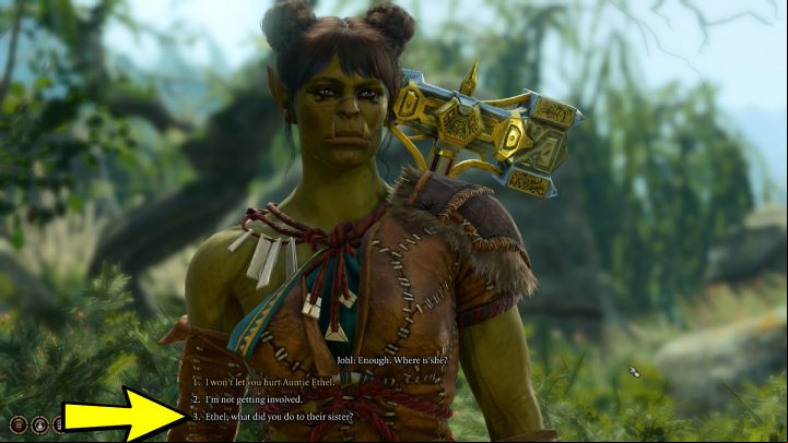 You will meet three characters in the forest, south of the goblin camp - Baldurs Gate 3: Teahouse in BG3 - walkthrough - Act 1 - Baldurs Gate 3 Guide, Walkthrough