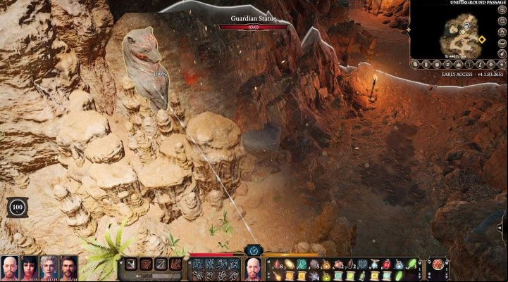 In the southern part of the age is a trapped heavy chest - Baldurs Gate 3: Druid Grove / Silvanus Grove map - World Atlas - Baldurs Gate 3 Guide, Walkthrough