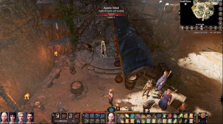 Auntie Ethel - Baldurs Gate 3: Druid Grove / Silvanus Grove map - World Atlas - Baldurs Gate 3 Guide, Walkthrough