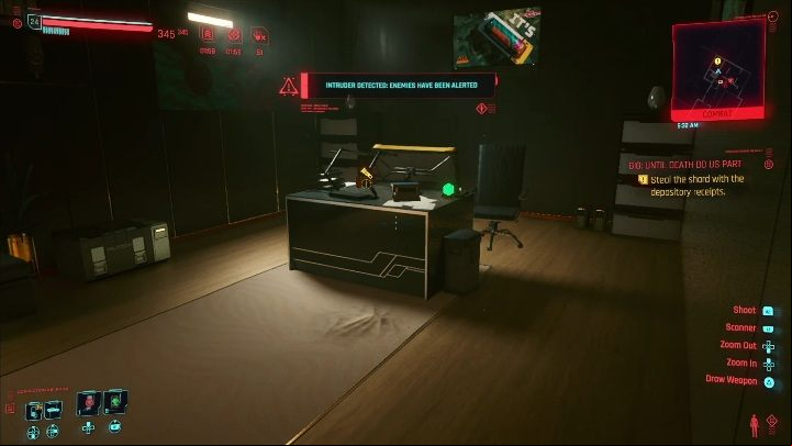 Walkthrough: your task is to get into the apartment and find the shard - Cyberpunk 2077: Thievery, Westbrook - gigs, walkthrough, map - Westbrook - Cyberpunk 2077 Guide