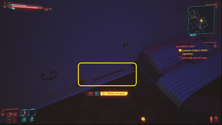 If you want, you can go to booth 11 and check if you find any traces of the incident mentioned by one of the dolls - Cyberpunk 2077: Automatic Love walkthrough - Act 2 - Cyberpunk 2077 Guide