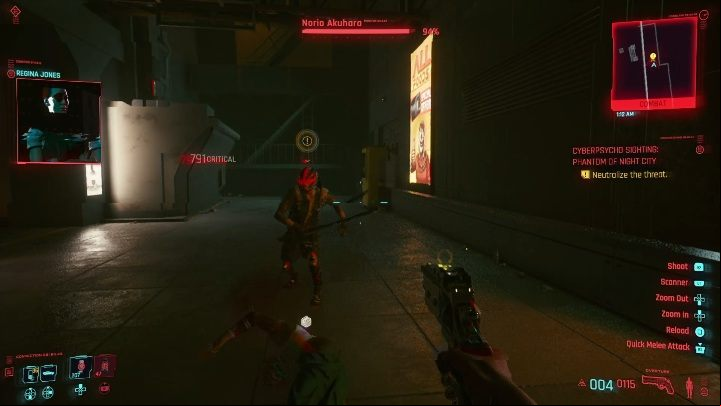 How to start: Complete The Rescue and find your opponent on the map - Cyberpunk 2077: The Phantom of Night City - cyberpsycho sighting walkthrough - Cyberpsycho Sighting - mini-bosses - Cyberpunk 2077 Guide