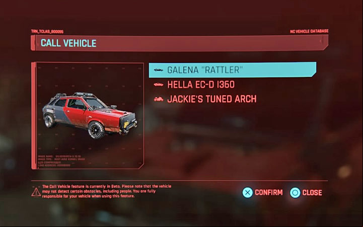 Yes, but only if it is a vehicle that does not belong to V - Cyberpunk 2077: What types of Cars will I find in the game? - Exploration - Cyberpunk 2077 Guide