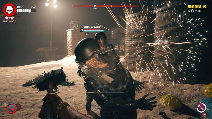 You must first deal some damage to the walker's armor - Dead Island 2: How to kill Riot Gear Walkers? - FAQ - Dead Island 2 Guide