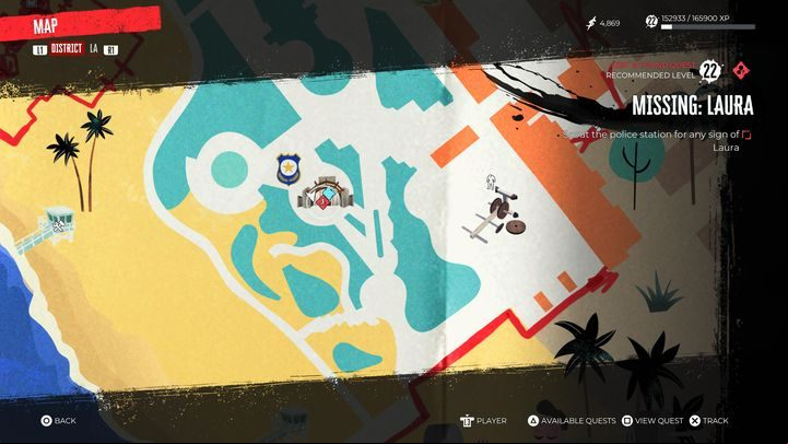 While inside, watch out for a lot of rope traps and zombies - Dead Island 2: Missing Laura - Lost and found - Dead Island 2 Guide