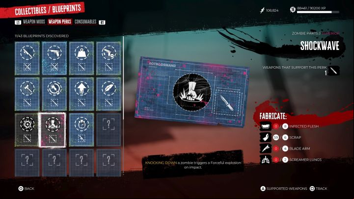 You can apply autophage perks to melee weapons and firearms, granting them new traits - Dead Island 2: Autophage - Basics - Dead Island 2 Guide