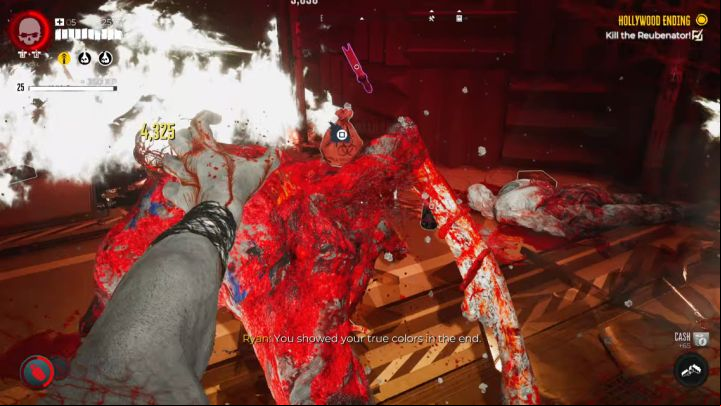 Weaken the boss by using - Dead Island 2: How to beat the final boss (Reubenator)? - Bosses - Dead Island 2 Guide