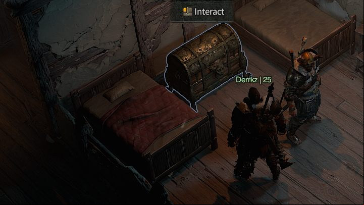 The stash is a common chest for all your characters - Diablo 4: Where is the stash (Stash)? - Equipment - Diablo 4 Guide