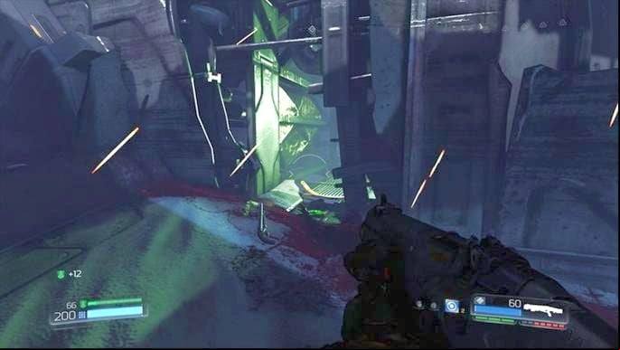 Climb on the wall that blocks the age after searching the Guard - Doom: All secrets in VEGA Central Processing - Secrets - Doom Game Guide & Walkthrough