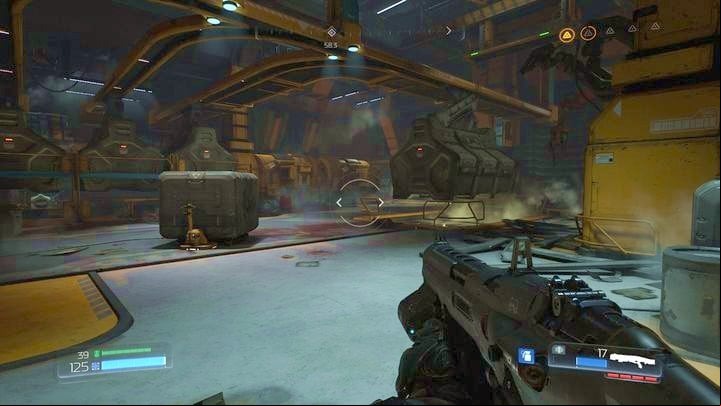 Once you collect the second Data Log and destroy the filter that is in the same building, go outside and to the room on the left - Doom: All secrets in Argent Facility - Secrets - Doom Game Guide & Walkthrough