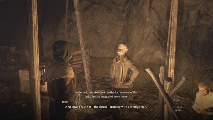 The men can be found in Walter's Tavern, in northern part of the slums - Dragons Dogma 2: How to complete the Saint of the Slums task? - Quests - Dragons Dogma 2 Guide