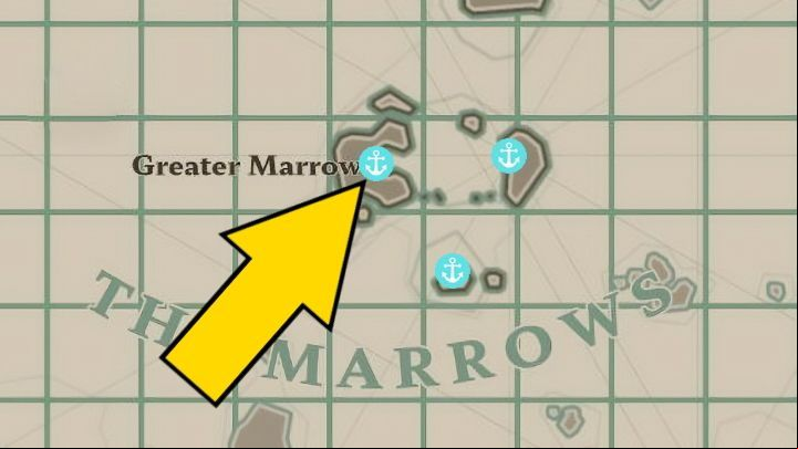 The Fishmonger can be found in Greater Marrow - Dredge: Grotesque Fish - Pursuits - Dredge Guide