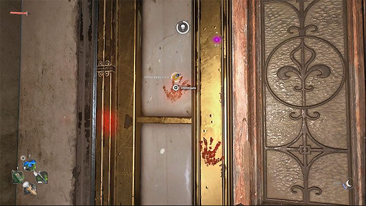 Use the survivor sense - red footprints will appear on the ground - Dying Light 2: Unruly Brother - walkthrough - Story quest - Dying Light 2 Guide