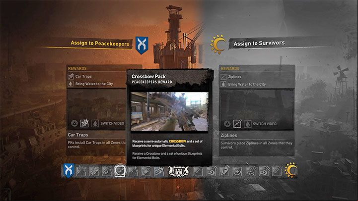 Each faction can reward Aiden for handing over the facility - Dying Light 2: Factions and city alignment - Basics - Dying Light 2 Guide