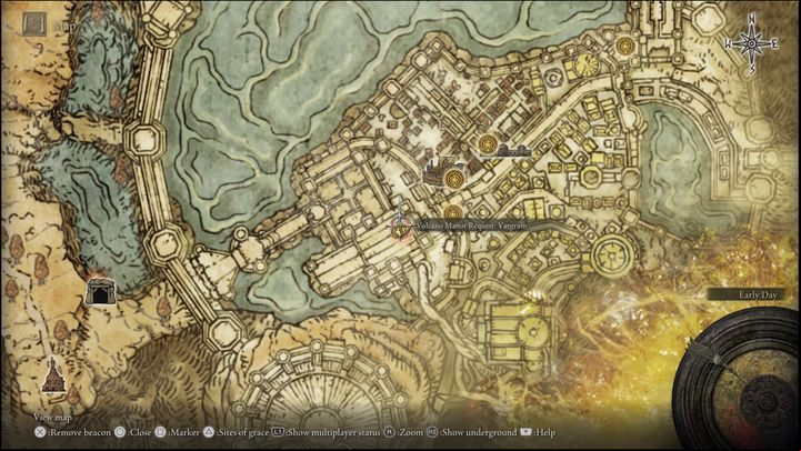 The contract from Bernahl, on the other hand, leads to the center of Leyndell - Elden Ring: Tanith / Volcano Manor questline - walkthrough, solution - Quests - Elden Ring Guide