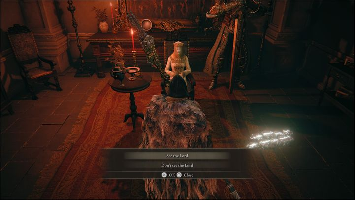 After Juno Hoslow is dead, return to Tanith - Elden Ring: Tanith / Volcano Manor questline - walkthrough, solution - Quests - Elden Ring Guide
