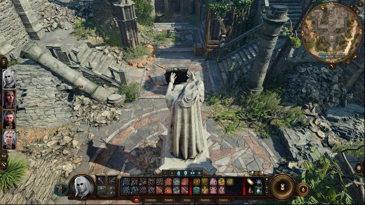 Before you continue and visit the nearby Druid Grove, it is worth visiting the Overgrown Ruins east of the Nautiloid wreck - Baldurs Gate 3: Removing the Parasite walkthrough - Act 1 - Baldurs Gate 3 Guide, Walkthrough