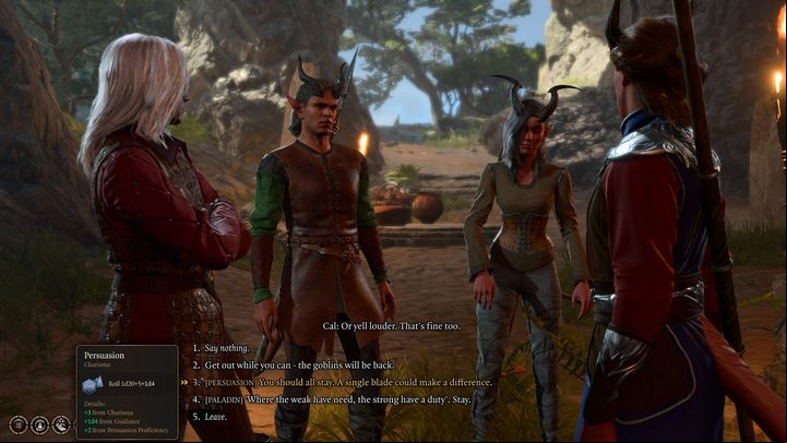 If Aradin survives the fight, he will engage in an argument with Zevlor outside the front gate - Baldurs Gate 3: Removing the Parasite walkthrough - Act 1 - Baldurs Gate 3 Guide, Walkthrough