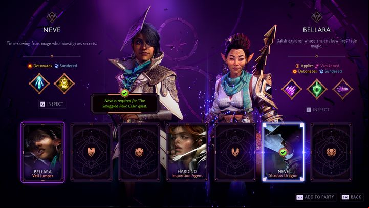 In order for a detonation to occur, you must first have suitable skills in your team - Dragon Age Veilguard: How to use Detonation? - Combat - Dragon Age Veilguard Guide